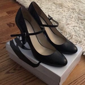 Nine West Black Stiletto Mary Janes